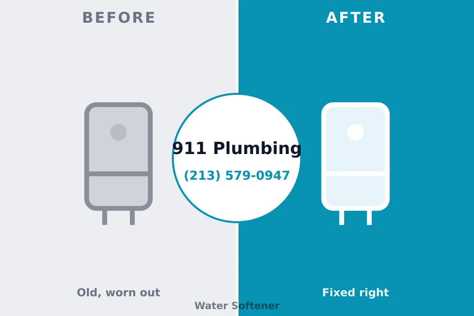 Before and after: plumbing company Obetz, OH